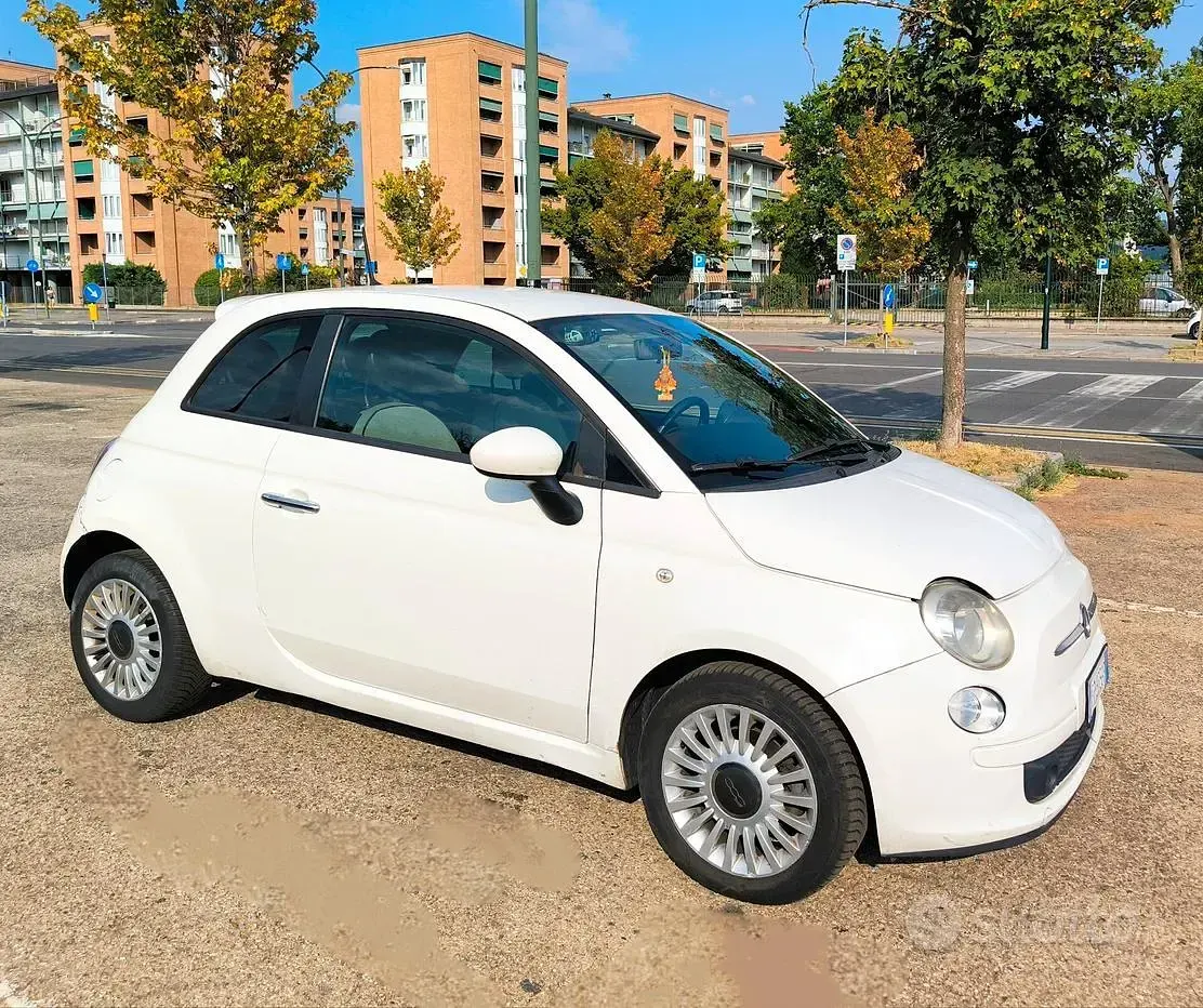 Usata Fiat 500 95 CV (69 kW) 2013 Bianco Berlina