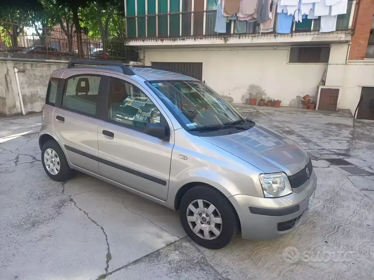 Usata Fiat Panda 54 CV (39 kW) 2003 Grigio Utilitaria
