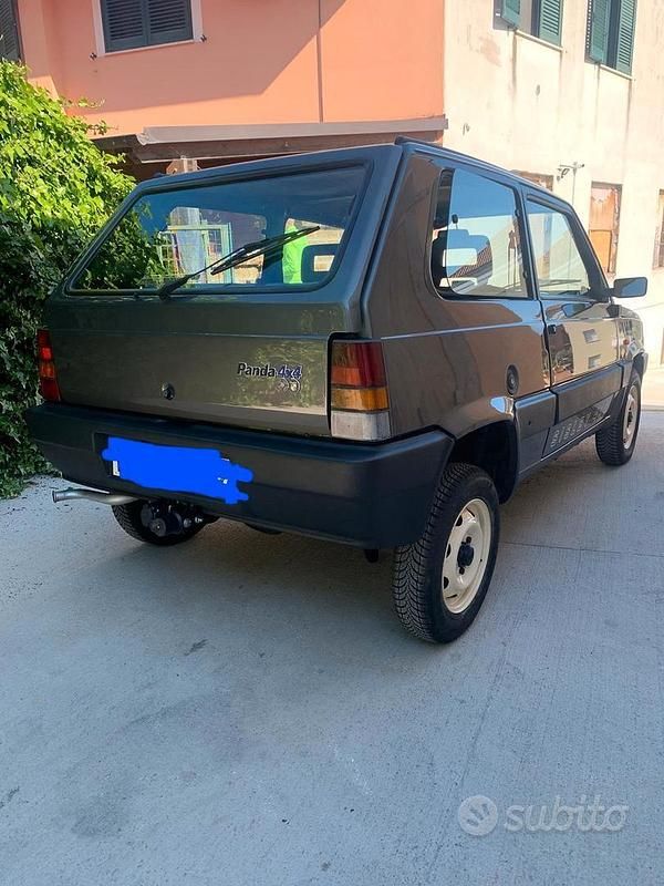 Usata Fiat Panda 4x4 1987 Verde Utilitaria