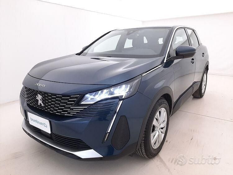Blu Usata 2021 Peugeot 3008 Business-Line SUV | 15.590 € (Super prezzo) - Immagine 1/4