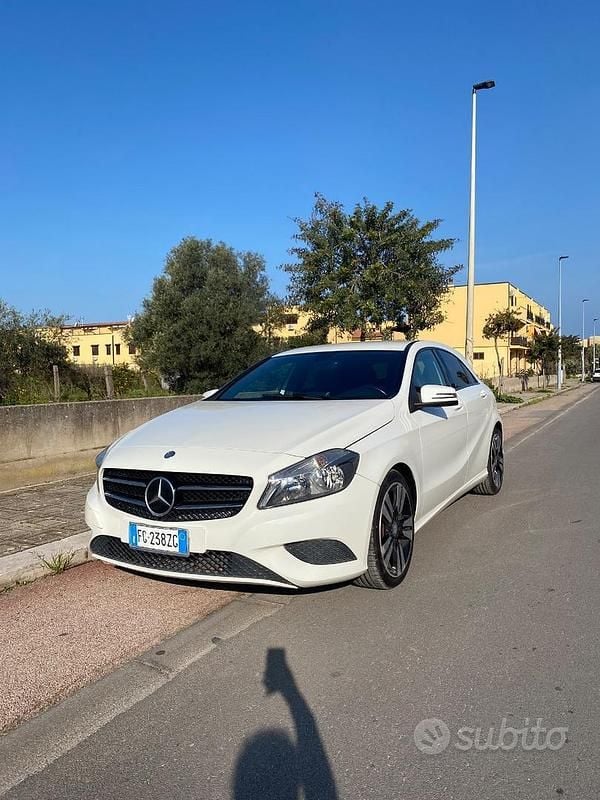 Usata Mercedes A200 Edition 136 CV (100 kW) 2014 Bianco Berlina