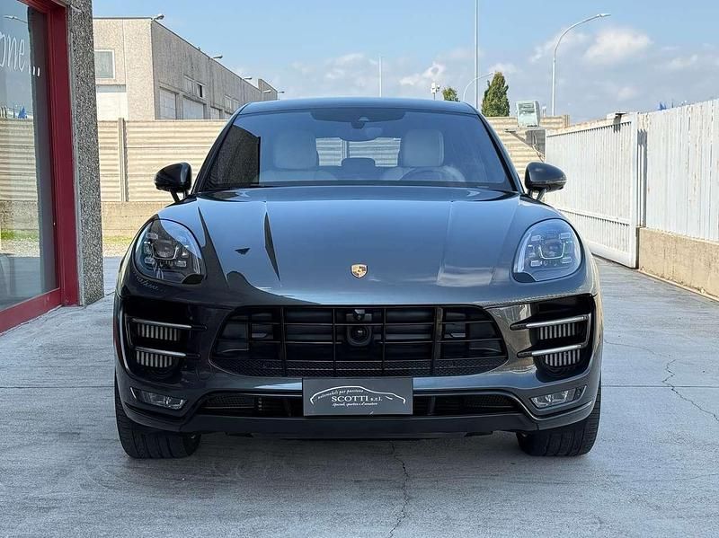 Usata Porsche Macan Turbo Performance Package 441 CV (324 kW) 2017 Grigio SUV