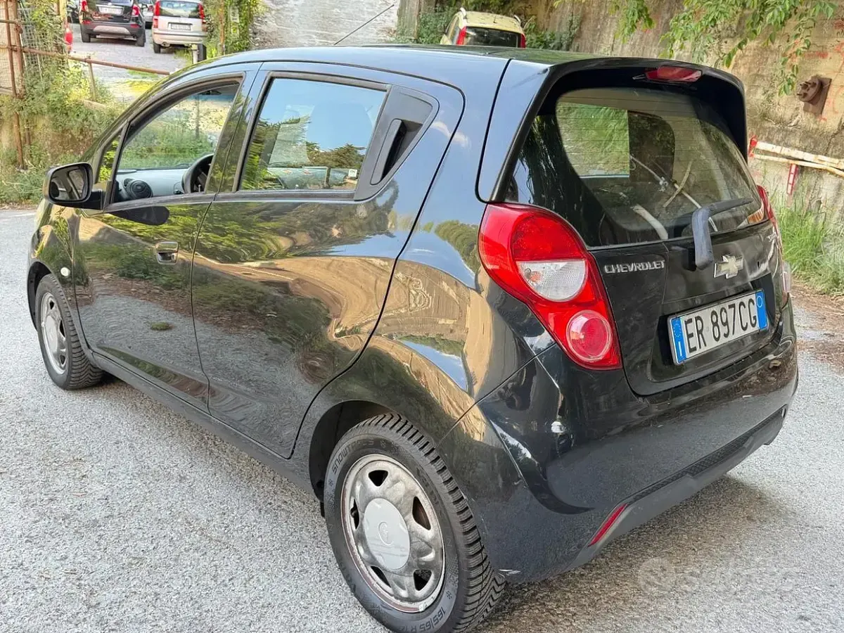 Usata Chevrolet Spark 68 CV (50 kW) 2013 Nero Utilitaria