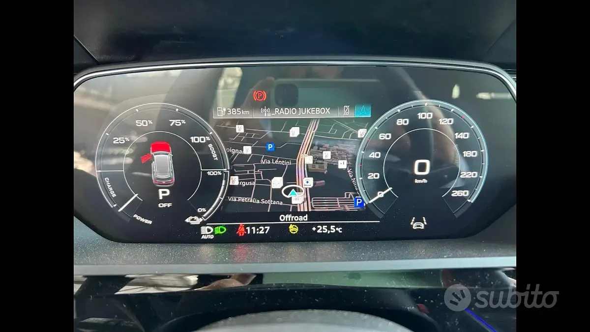 Usata Audi Q8 e-tron Advanced Plus 250 kW (340 CV) 2023 Grigio SUV