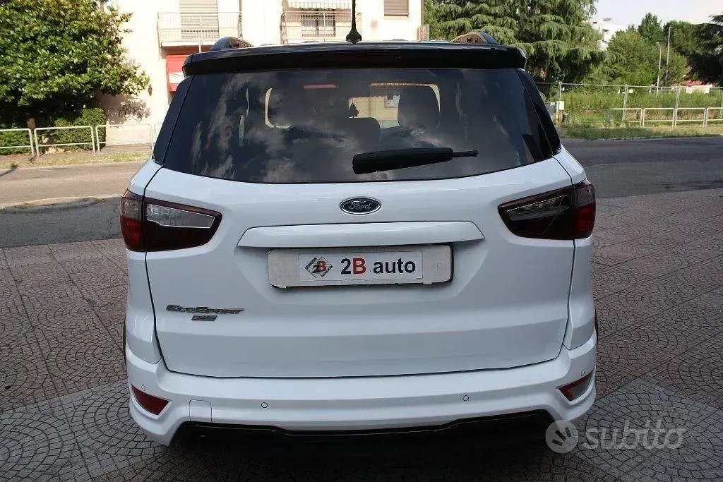Usata Ford Ecosport ST-Line 99 CV (72 kW) 2018 Bianco SUV