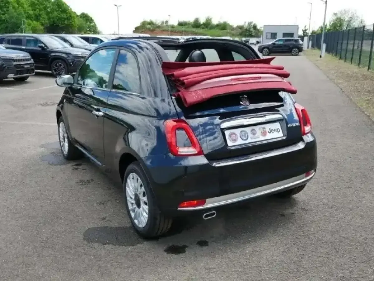 Usata Fiat 500C Dolcevita 69 CV (50 kW) 2024 Nero Cabrio