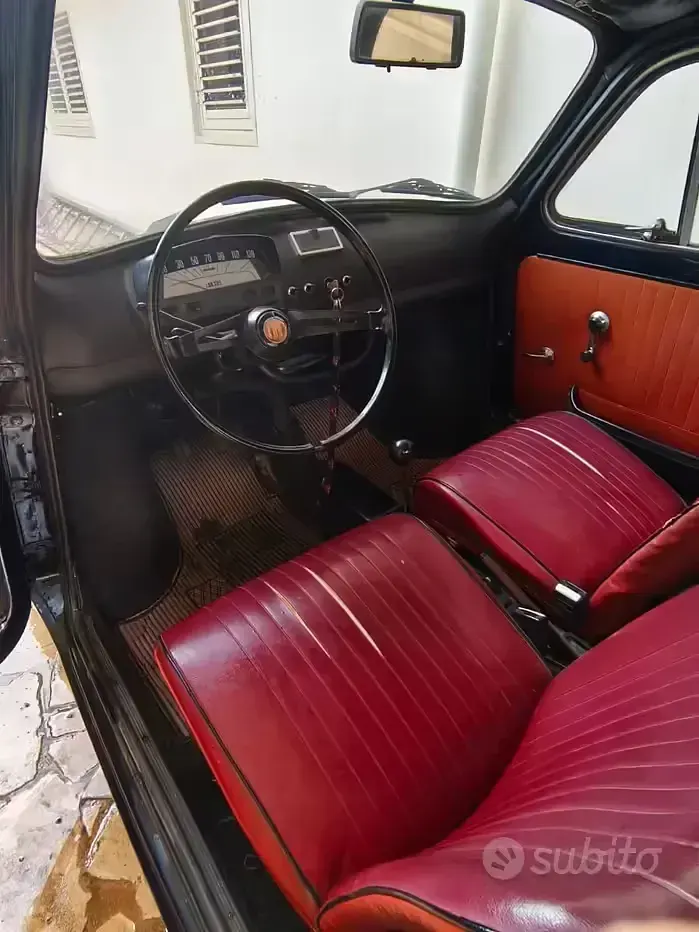 Usata Fiat 500 1960 Blu Utilitaria