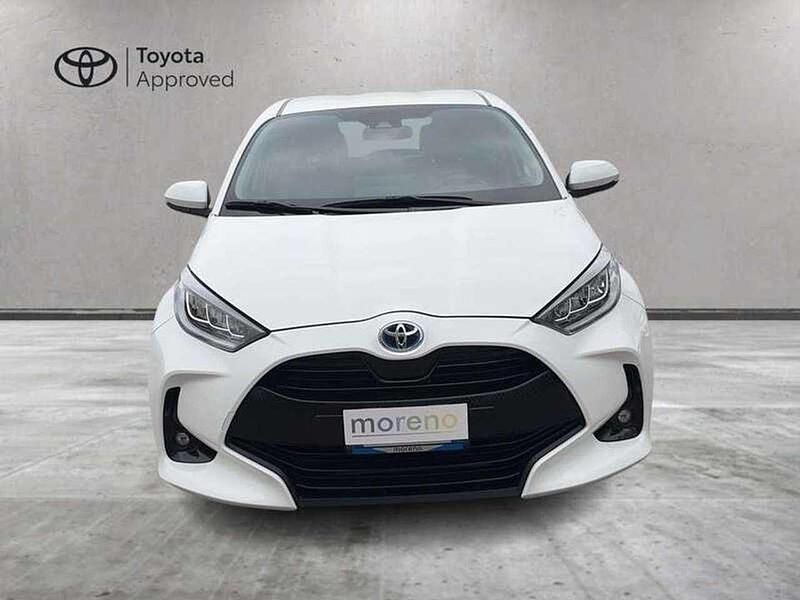 Usata Toyota Yaris Hybrid Trend 116 CV (85 kW) 2022 Bianco Utilitaria