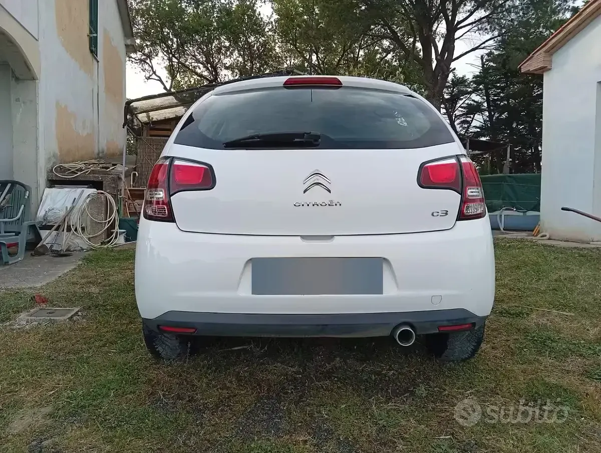 Usata Citroën C3 68 CV (50 kW) 2015 Bianco Berlina