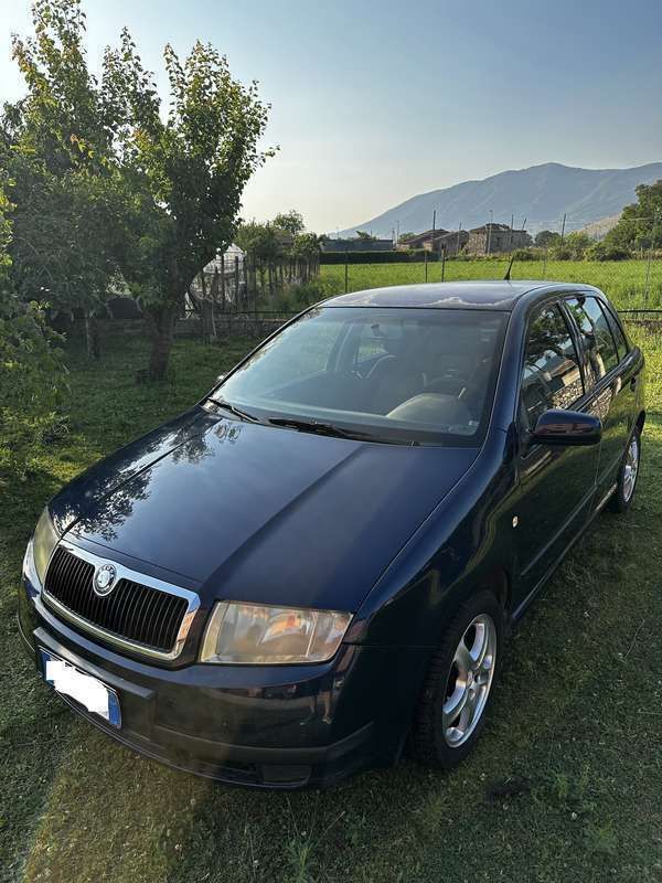 Blu/azzurro Usata 2004 Skoda Fabia Comfort Due volumi | 2500 € (Cara) - Immagine 1/4