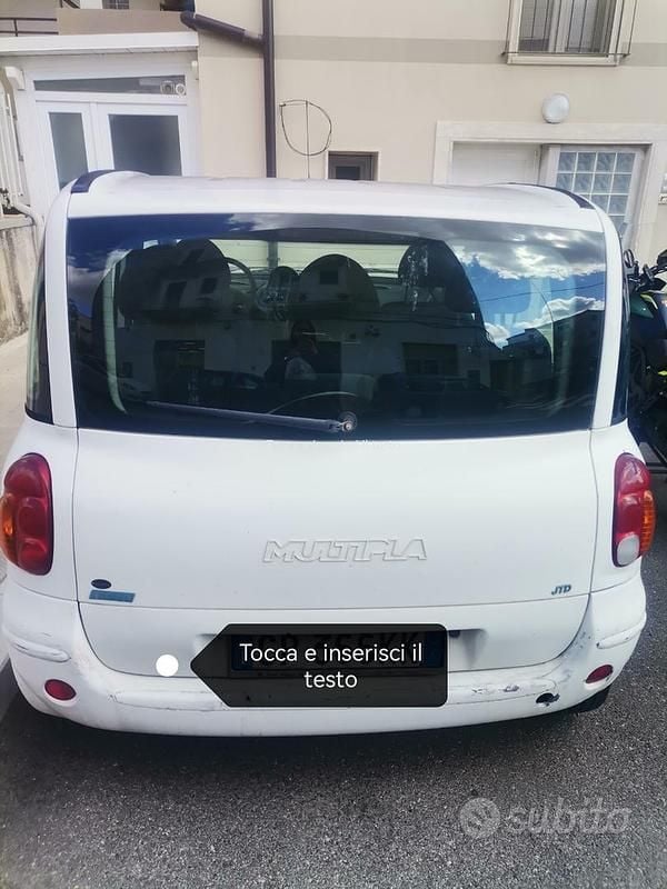 Usata Fiat Multipla 116 CV (85 kW) 1992 Bianco Monovolume