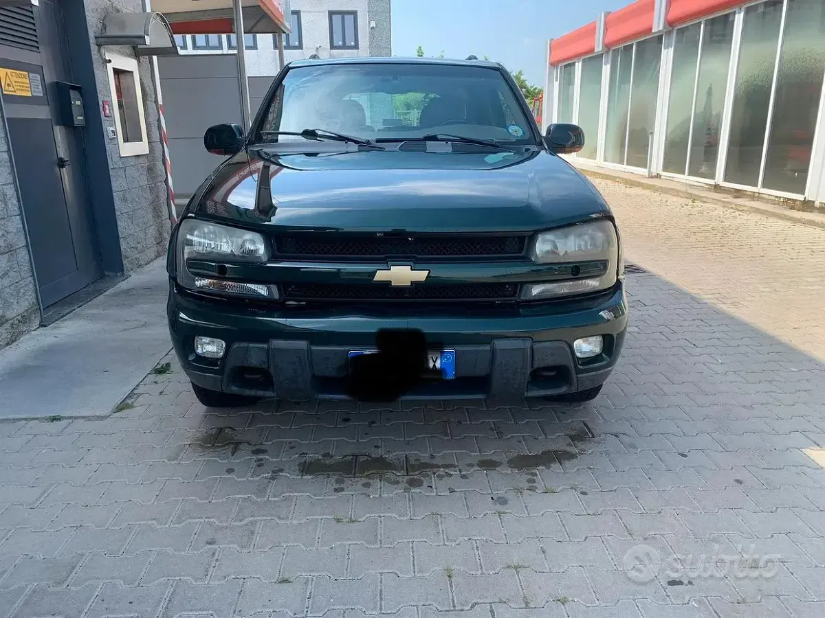 Usata Chevrolet TrailBlazer 273 CV (200 kW) 2002 Verde SUV