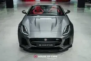 Usata Jaguar F-Type SVR 575 CV (422 kW) 2017 Grigio Cabrio