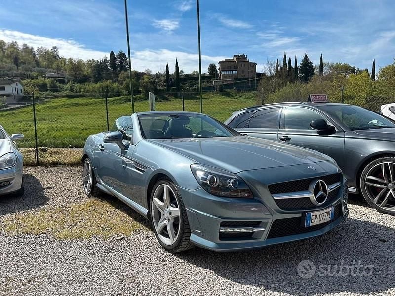 Blu Usata 2013 Mercedes SLK250 Premium Cabrio | 16.800 € (Ottimo prezzo) - Immagine 1/4