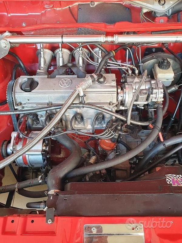 Usata VW Golf I GTI 110 CV (80 kW) 1982 Rosso Utilitaria