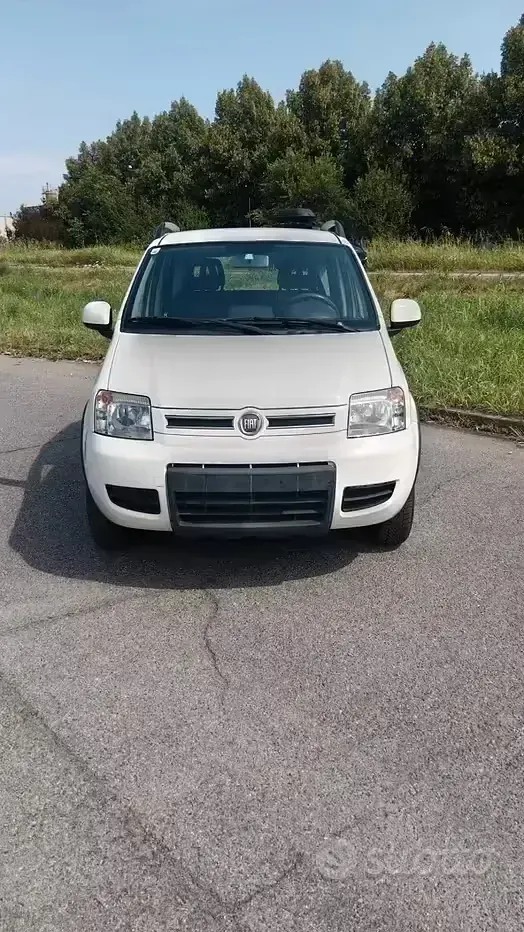 Usata Fiat Panda 4x4 Climbing 69 CV (50 kW) 2012 Bianco Utilitaria