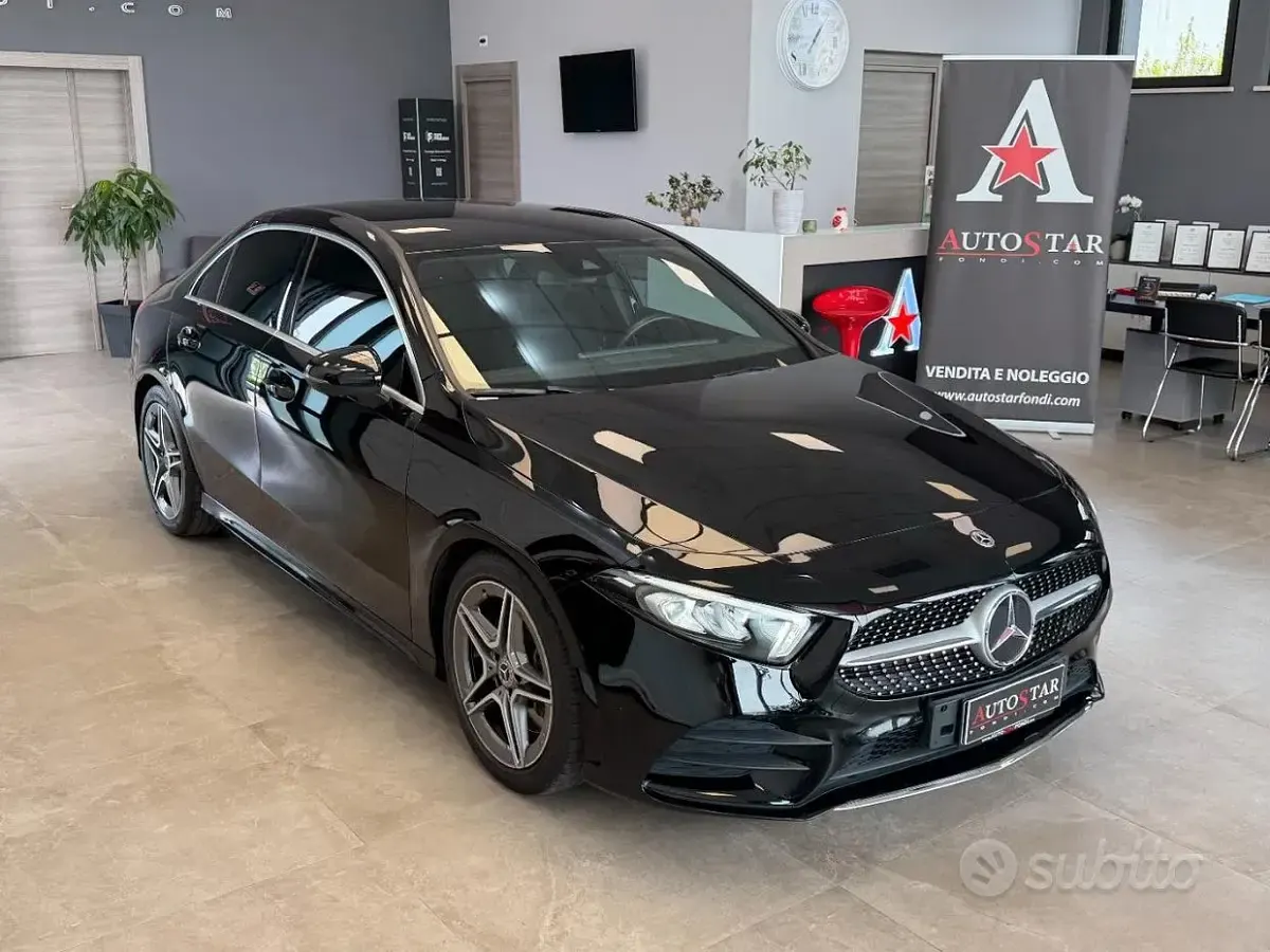 Usata Mercedes A250 Premium 224 CV (164 kW) 2021 Nero Berlina