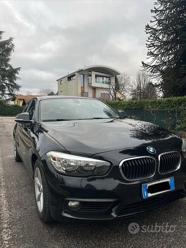 Usata BMW 116 116 CV (85 kW) 2016 Nero Utilitaria