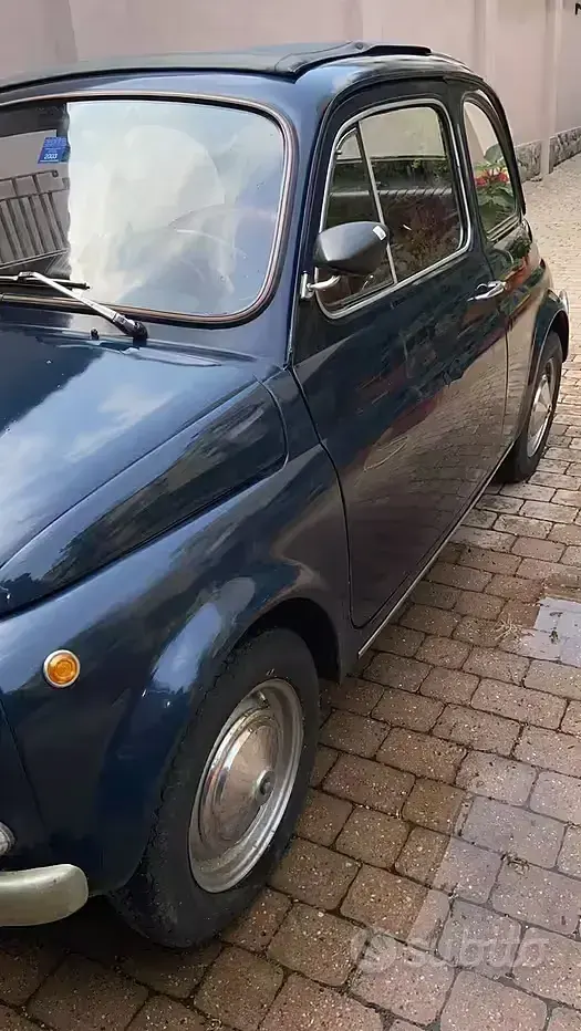 Usata Fiat 500 1970 Bluazzurro Utilitaria