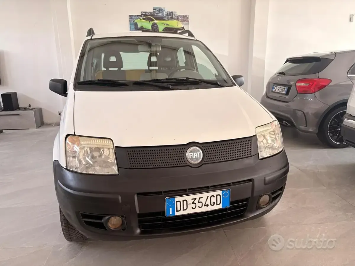 Usata Fiat Panda 4x4 60 CV (44 kW) 2006 Bianco Utilitaria