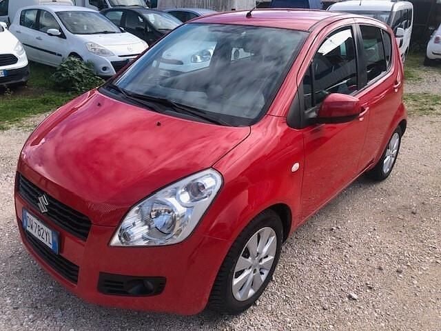 Usata Suzuki Splash GLS 85 CV (62 kW) 2010 Rosso Utilitaria
