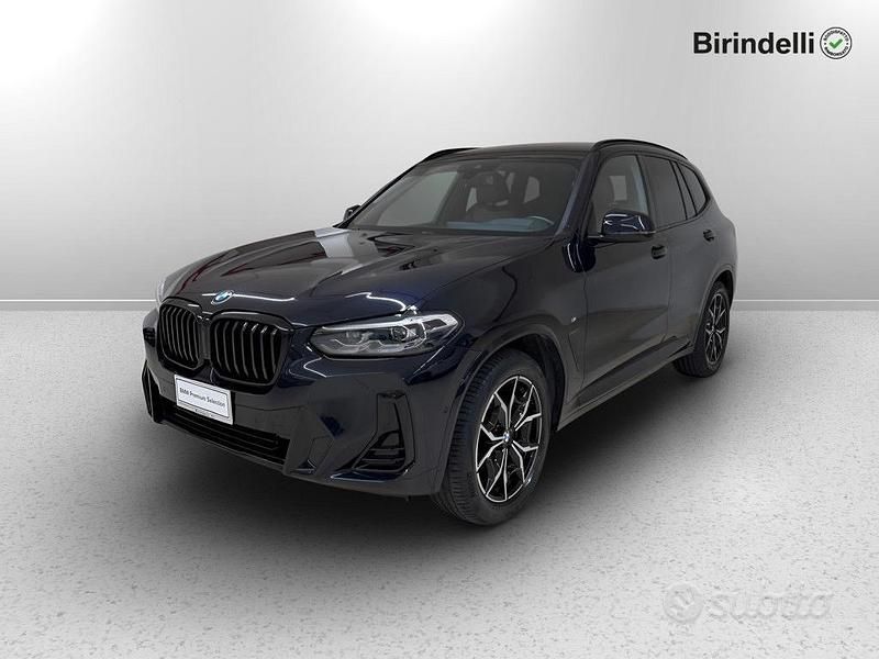 Usata BMW X3 M Sport 190 CV (139 kW) 2022 Nero SUV
