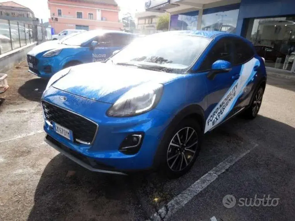 Second-hand Ford Puma Titanium 125 CP (91 kW) 2023 Albastru SUV