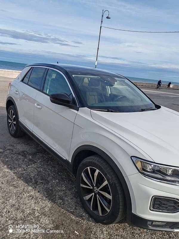 Usata VW T-Roc Style 110 CV (80 kW) 2021 Bianco SUV