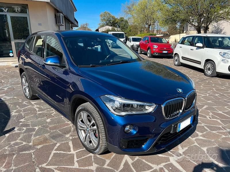 Usata BMW X1 xLine 150 CV (110 kW) 2017 Blu SUV