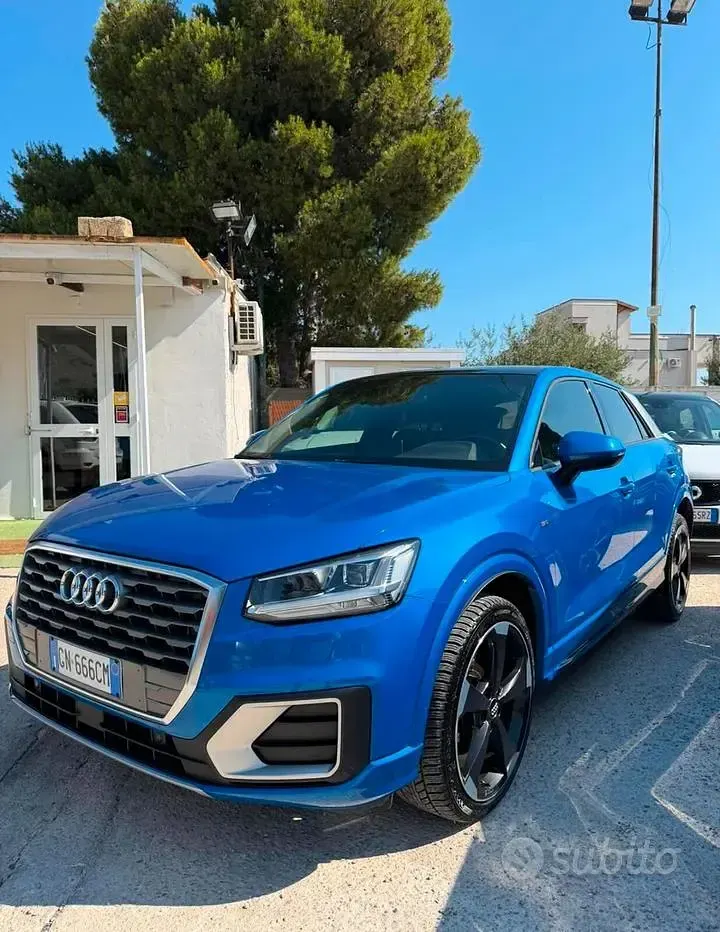 Usata Audi Q2 S-Line 116 CV (85 kW) 2019 Blu SUV