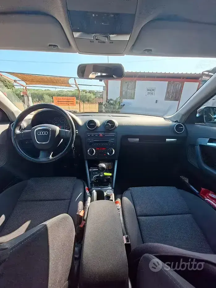 Usata Audi A3 Sportback 140 CV (102 kW) 2006 Grigio Utilitaria