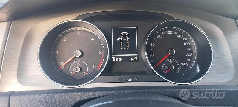 Usata VW Golf VII 110 CV (80 kW) 2017 Grigio Berlina