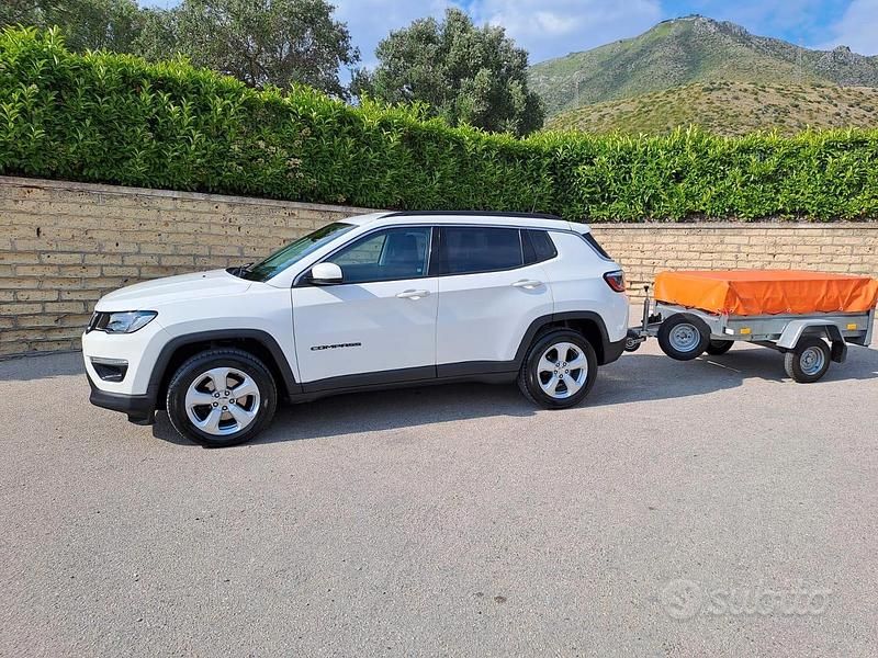 Usata Jeep Compass Longitude 2018 Bianco SUV