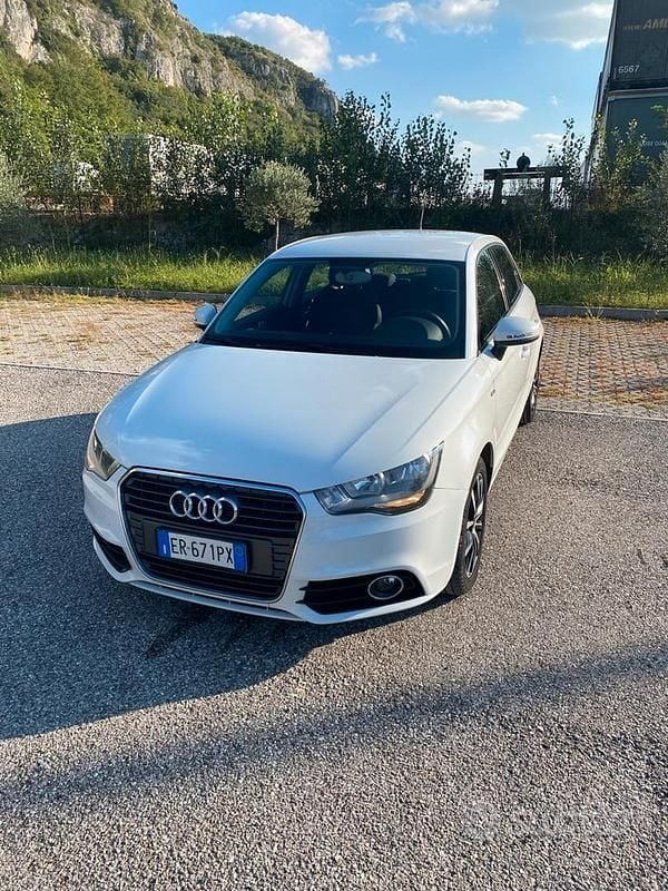 Usata Audi A1 Sportback Sport 116 CV (85 kW) 2013 Bianco Utilitaria