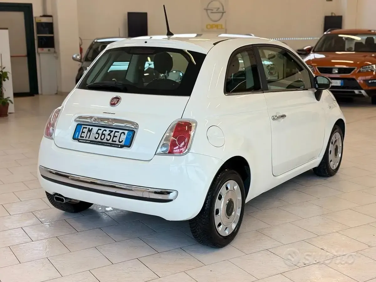 Begagnad Fiat 500 Pop 95 HK (69 kW) 2013 Vit Sedan