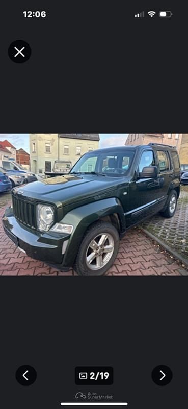 Usata Jeep Cherokee 117 CV (86 kW) 2009 Verde SUV