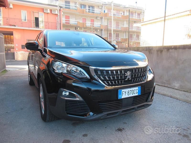 Usata Peugeot 3008 Business-Line 131 CV (96 kW) 2019 Nero SUV