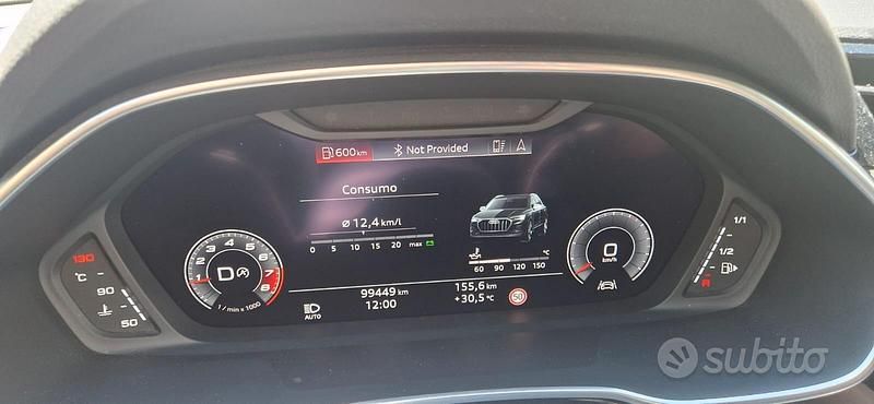 Usata Audi Q3 140 CV (102 kW) 2019 Verde SUV