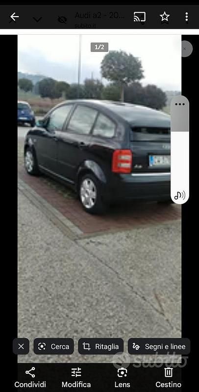 Nero Usata 2025 Audi A2 Due volumi | 3500 € (Buon prezzo) - Immagine 1/4
