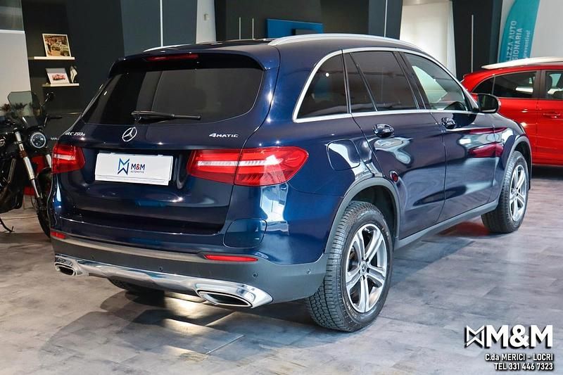 Usata Mercedes GLC350 Exclusive 210 CV (154 kW) 2018 Blu SUV