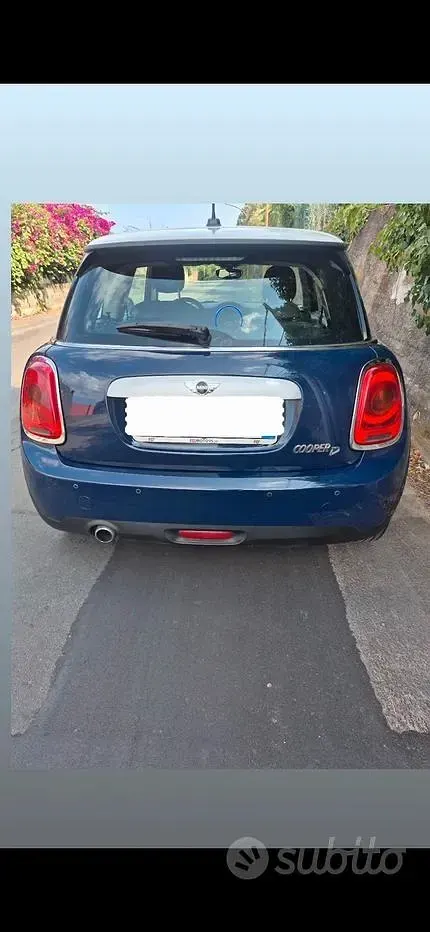 Usata Mini Cooper 116 CV (85 kW) 2015 Bluazzurro Utilitaria