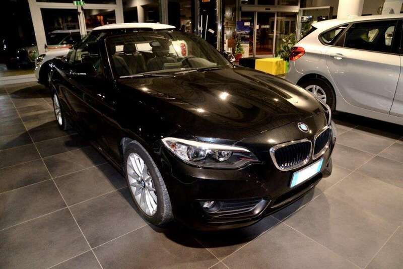 Nero Usata 2016 BMW 218 Advantage Cabrio | 13.500 € (Super prezzo) - Immagine 1/4