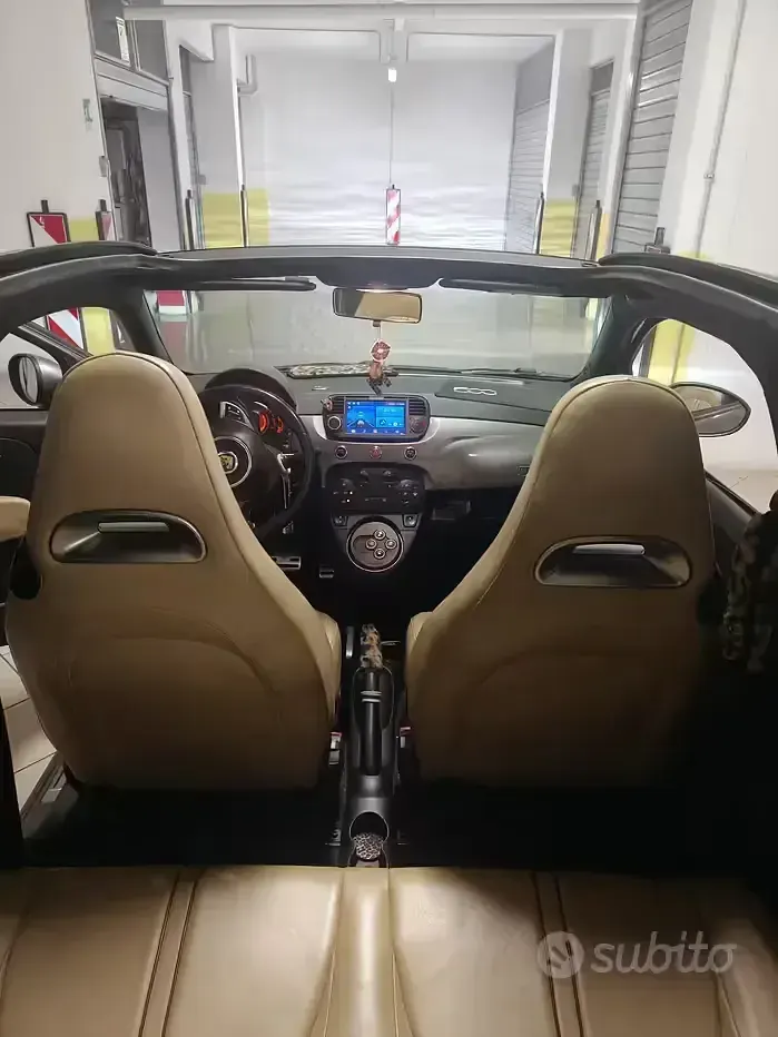 Usata Abarth 500C 140 CV (102 kW) 2010 Grigio Cabrio