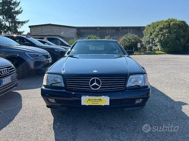 Usata Mercedes SL320 231 CV (169 kW) 1994 Blu Cabrio