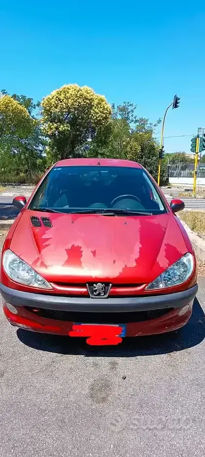 Usata Peugeot 206 60 CV (44 kW) 2005 Rosso Utilitaria