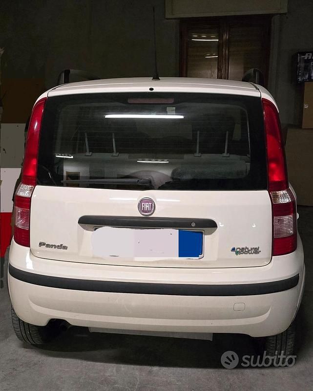 Usata Fiat Panda 48 CV (35 kW) 2011 Bianco Utilitaria
