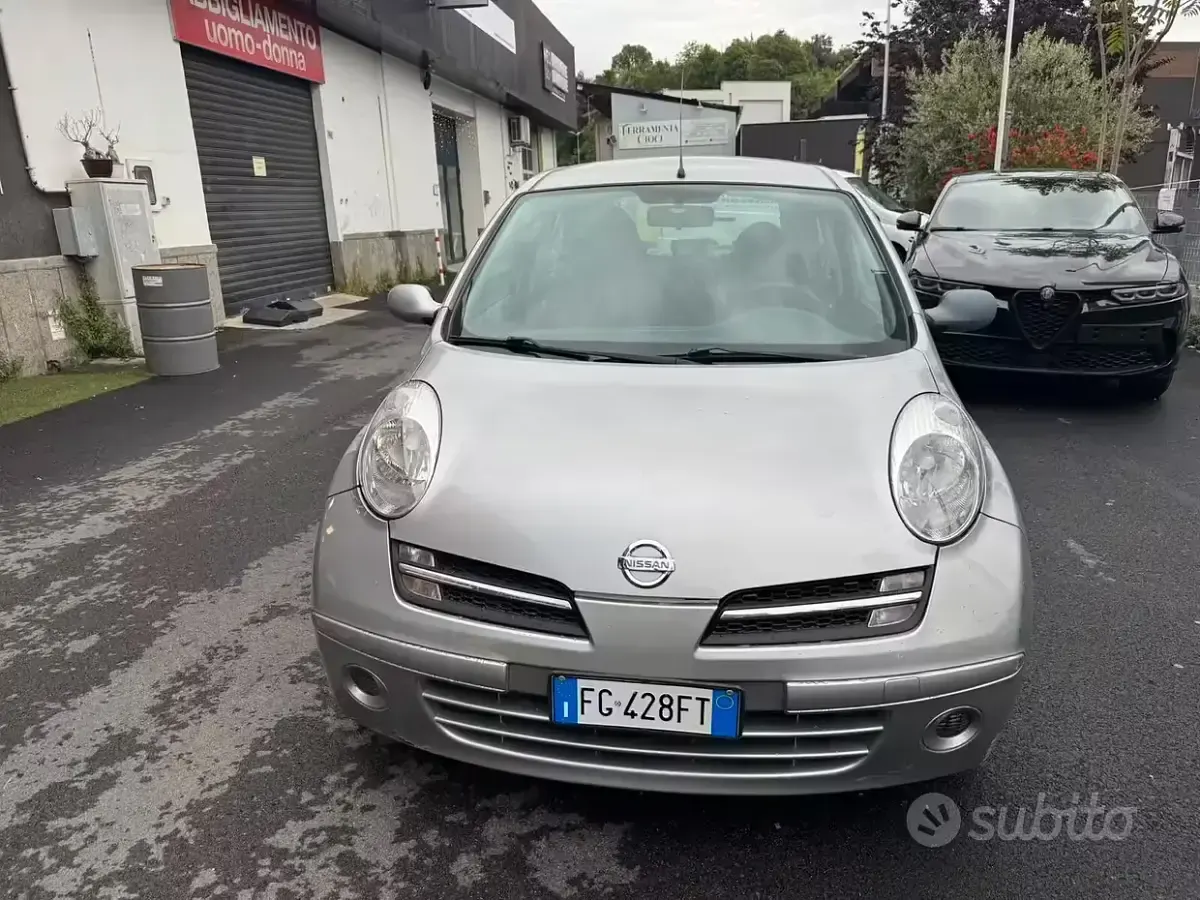 Usata Nissan Micra 80 CV (58 kW) 2007 Grigio Berlina