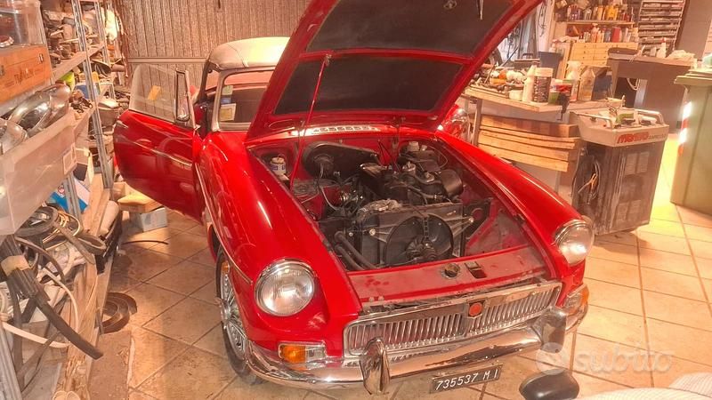 Usata MG B 1960 Rosso Cabrio
