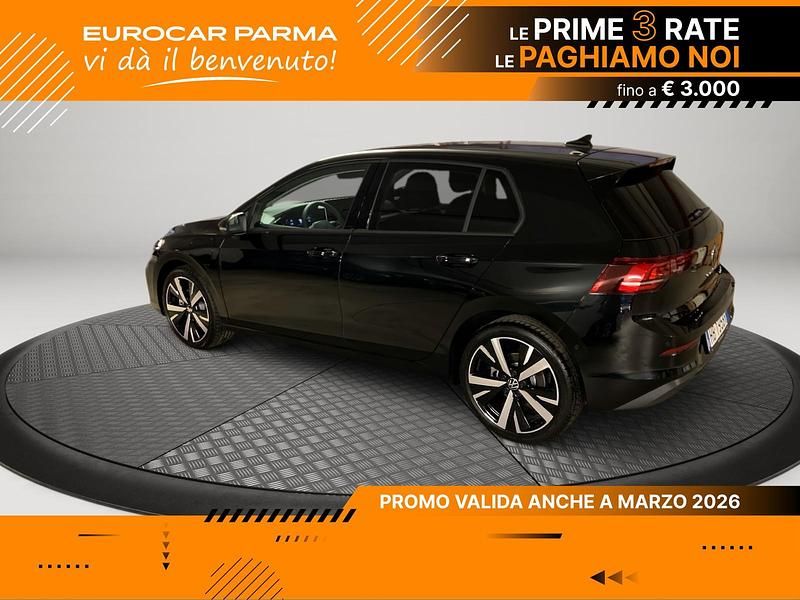 Nuova VW Golf VIII Edition 204 CV (150 kW) 2025 Grenadill black metallizzato Berlina