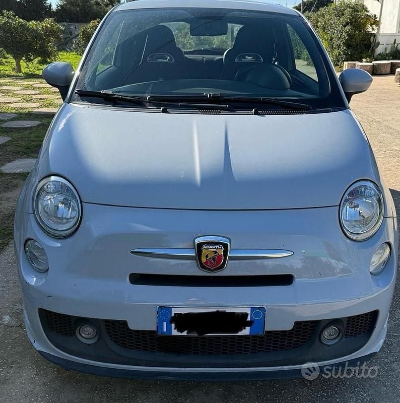 Usata Abarth 595 Turismo 159 CV (116 kW) 2014 Grigio Utilitaria